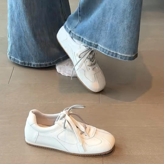 Damen modische Sneaker mit atmungsaktiver Obermaterialstruktur und rutschfester Sohle EB