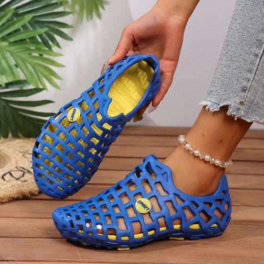 Damen leichte und atmungsaktive Freizeitschuhe mit rutschfester Außensohle EB
