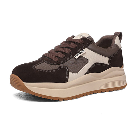 Damen Sportliche Sneaker mit dämpfender Laufsohle und atmungsaktiver Oberfläche EB