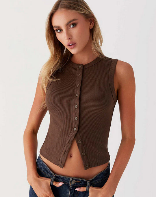 Damen tailliertes Schlafoberteil EB