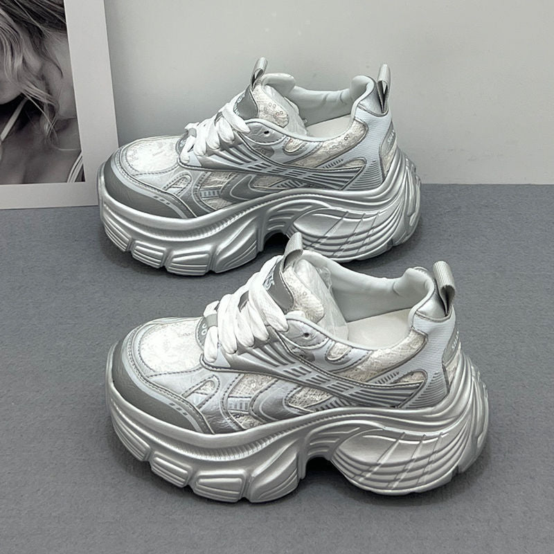 Damen sportliche und stylische Sneakers EB