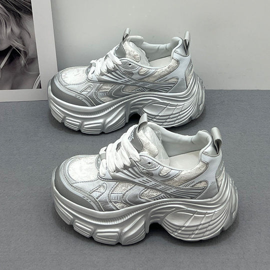 Damen sportliche und stylische Sneakers EB