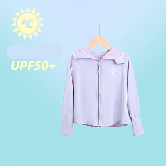 Damen leichte UV-Schutzjacke mit Kapuze EB
