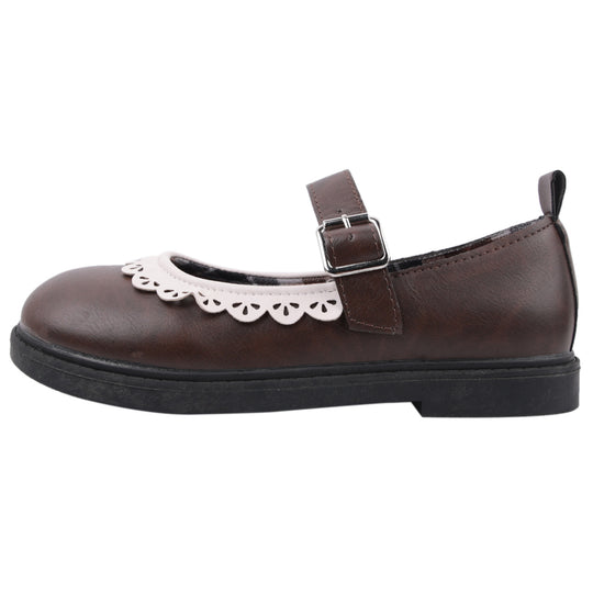 Damen elegante Mary Jane Ballerinas mit dekorativem Riemchen EB
