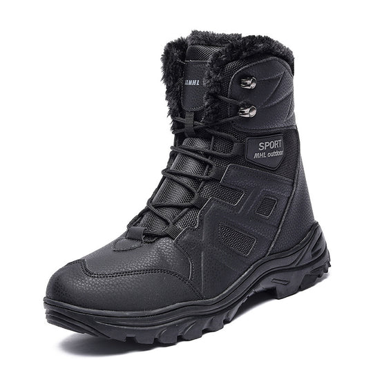 Damen wasserfeste Winterstiefel mit isolierender Fütterung und rutschfester Sohle EB