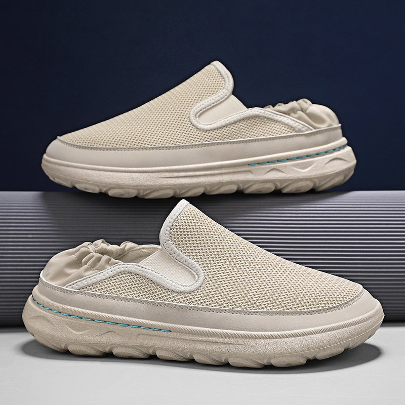 Damen Sportliche Clogs mit atmungsaktivem Obermaterial und bequemer Sohle EB