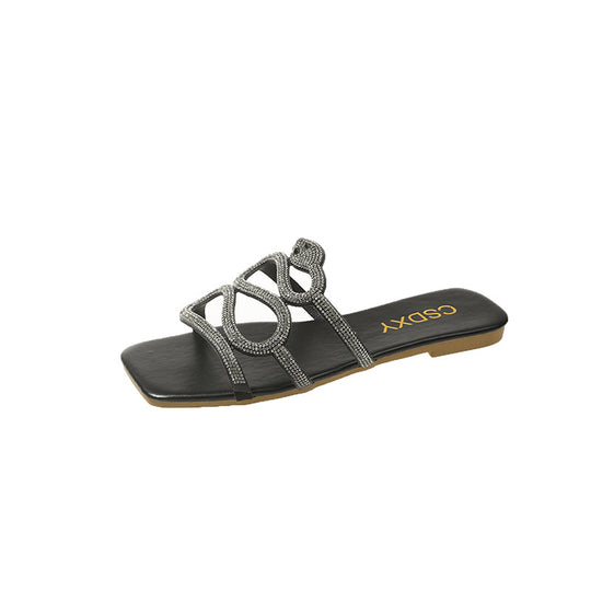 Damen Glitzernde Sandalen EB