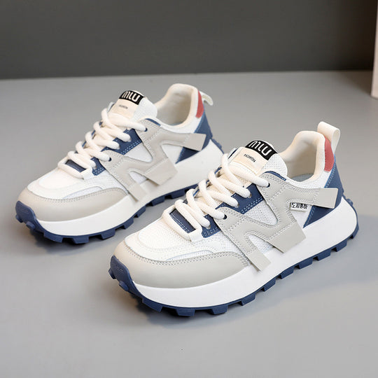 Damen Sportliche Lauf-Sneaker mit rutschfester Sohle und atmungsaktivem Obermaterial EB