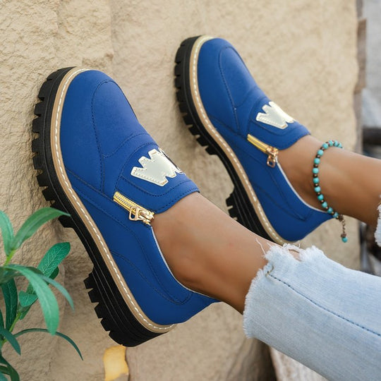 Damen Bequeme Slip-On Sneakers EB