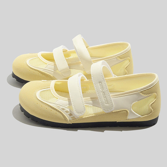 Damen Sportliche Freizeitschuhe mit verstellbarem Klettverschluss und atmungsaktiver Oberseite EB