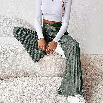 Damen Weite Strickhose EB