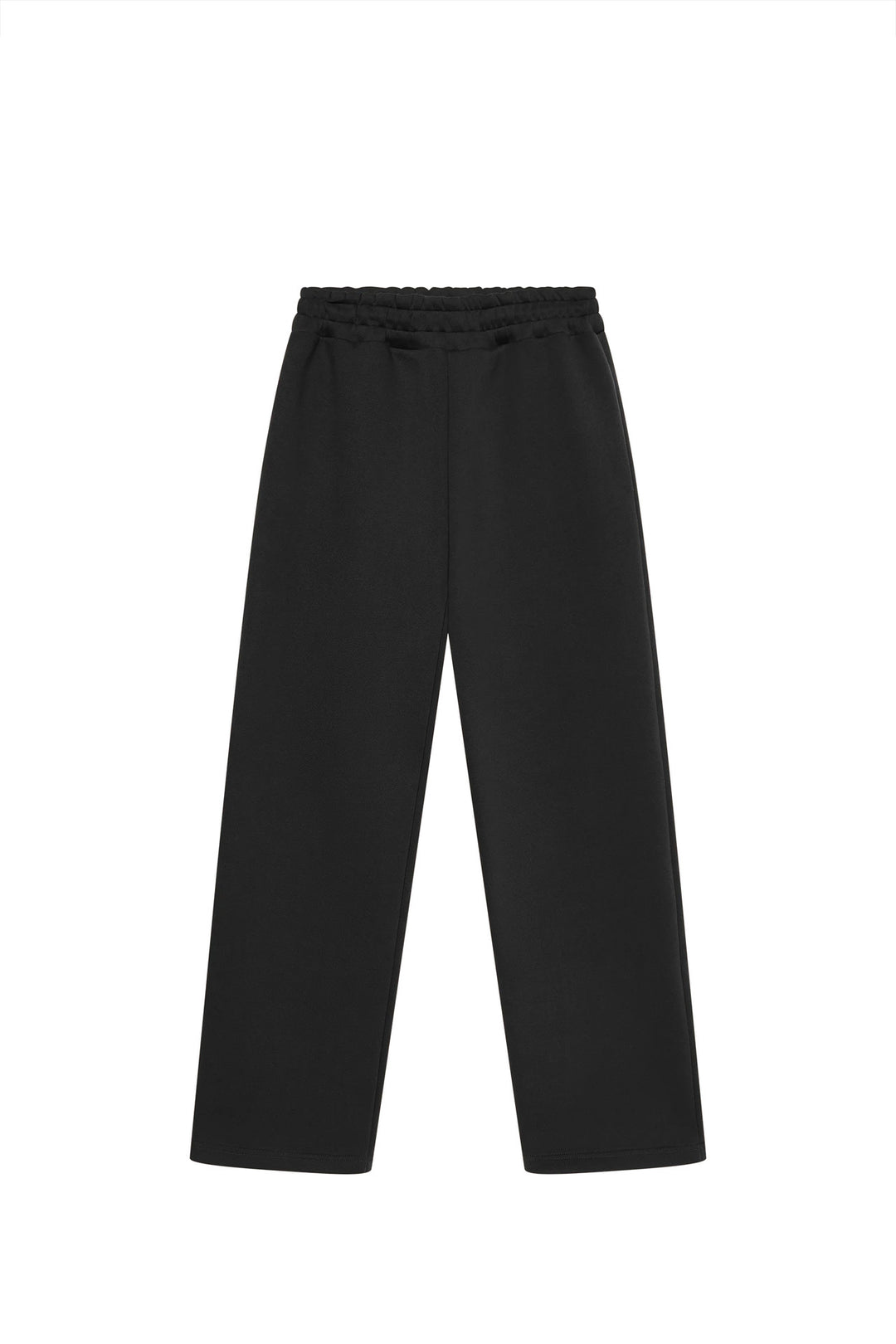 Unisex nan gerade geschnittene Jogginghose mit hohem Elastikbund und seitlichen Eingrifftaschen EB