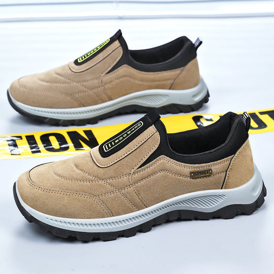 Damen Sportliche Slip-On Sneaker mit rutschfester Sohle EB