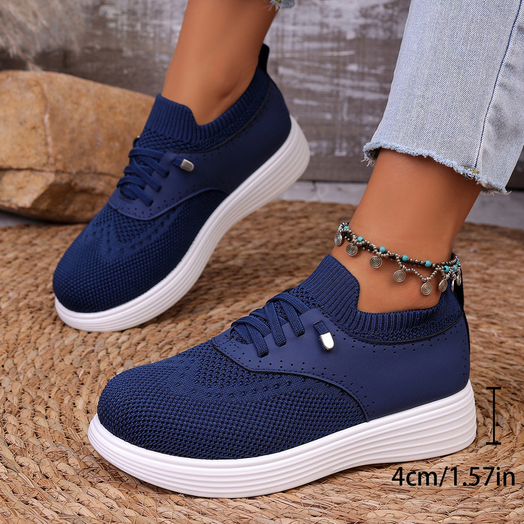 Damen Atmungsaktive Sneakers mit innovativem Strickdesign EB