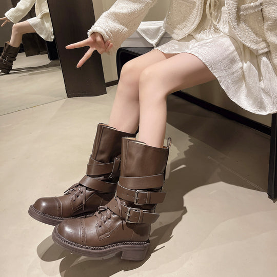 Damen modische Stiefel EB