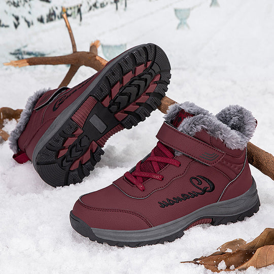Damen Winterstiefel mit isolierendem Warmfutter und rutschfester Profilsohle EB