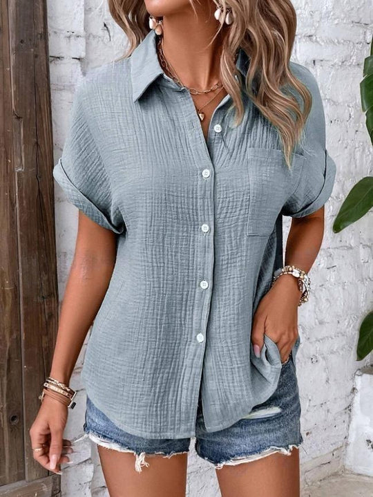 Damen lässige Hemdbluse EB