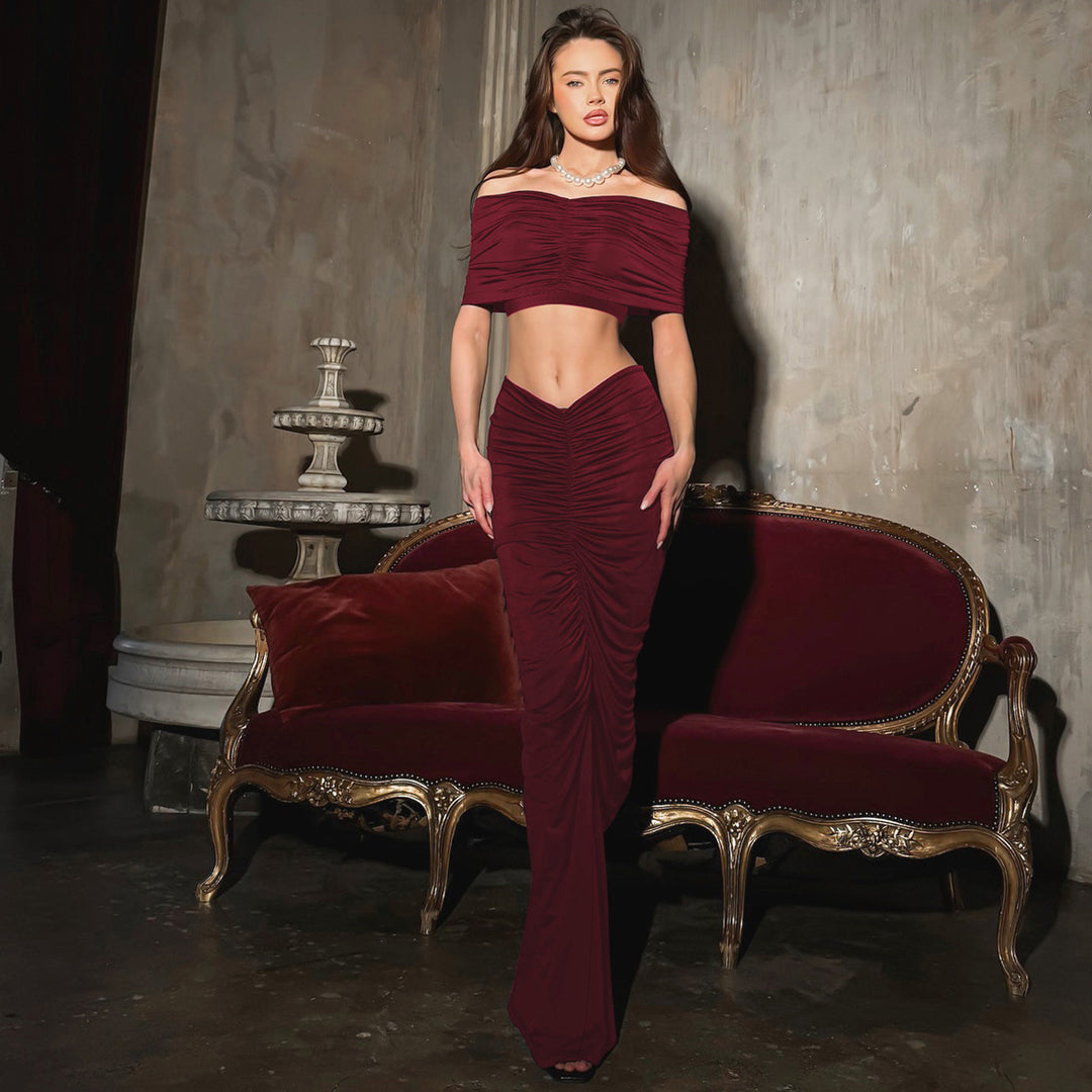 Damen Elegantes und figurbetontes Abendkleid EB