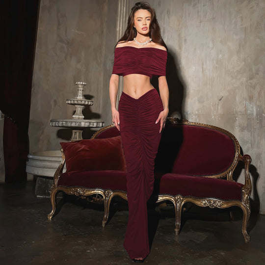 Damen Elegantes und figurbetontes Abendkleid EB