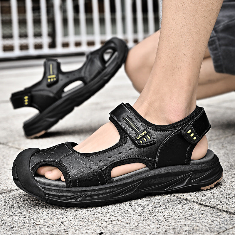Damen Outdoor-Sandalen mit verstellbarem Riemen und rutschfester Sohle EB