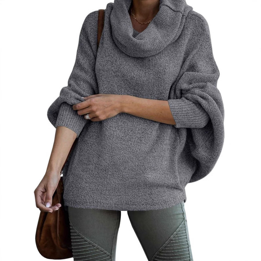 Damen Kapuzensweater aus kuscheligem Strick EB