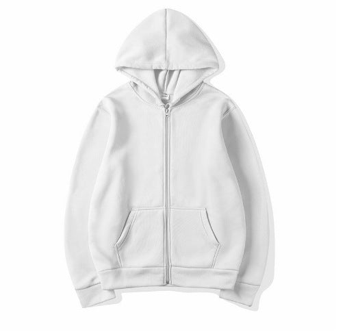 Damen Kapuzensweatshirt mit durchgehendem Reißverschluss und seitlichen Taschen EB