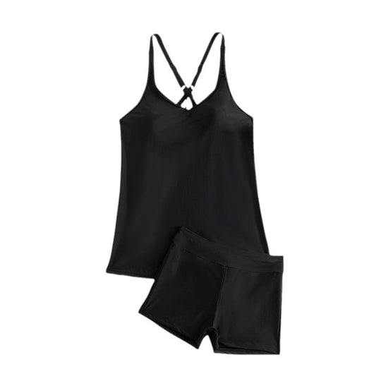 Damen Sportliches Badeoutfit mit elegantem Racerback EB