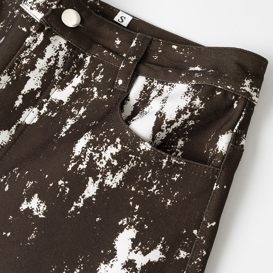 Damen modische Jacke im kreativen Muster EB