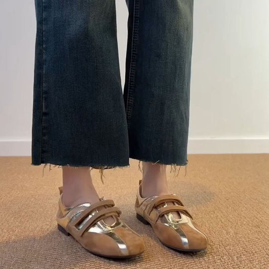Damen modische Flats EB