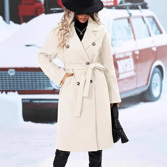 Damen Eleganter Trenchcoat EB