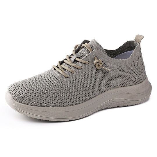 Damen Bequeme und atmungsaktive Laufschuhe mit elastischem Mesh-Obermaterial EB