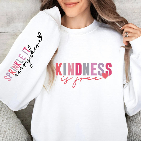 Damen Sweatshirt mit inspirierendem Schriftzug und gemütlicher Passform EB