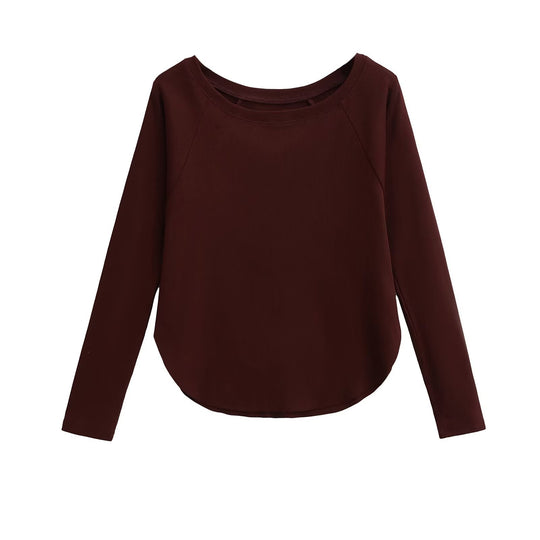 Damen lässiges Langarmshirt EB