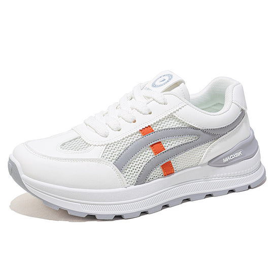 Damen Sportliche Freizeitschuhe mit atmungsaktiver Netzoberfläche und gepolsterter Dämpfung EB