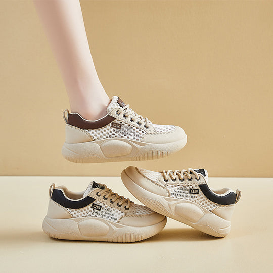 Damen Atmungsaktive Sneakers mit innovativer Netzstruktur und stabiler Sohle EB