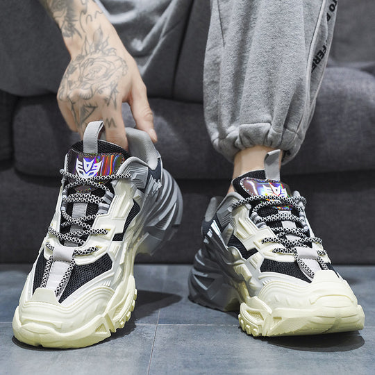 Damen Hochwertige Streetwear Sneakers mit stylischem Design und robustem Profilboden EB