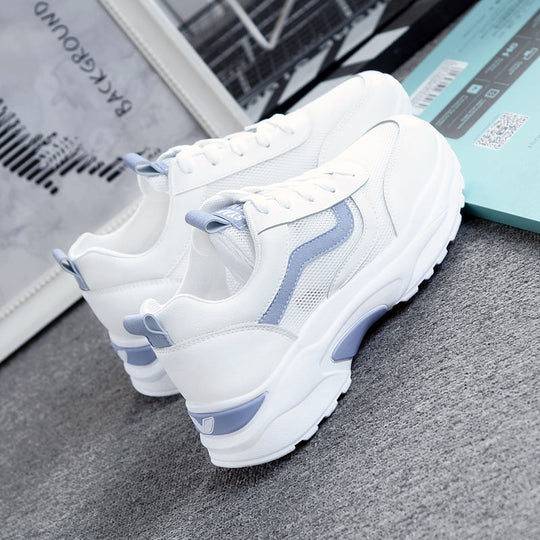 Damen Sportliche Sneaker mit gepolsterter Laufsohle und trendiger Silhouette EB