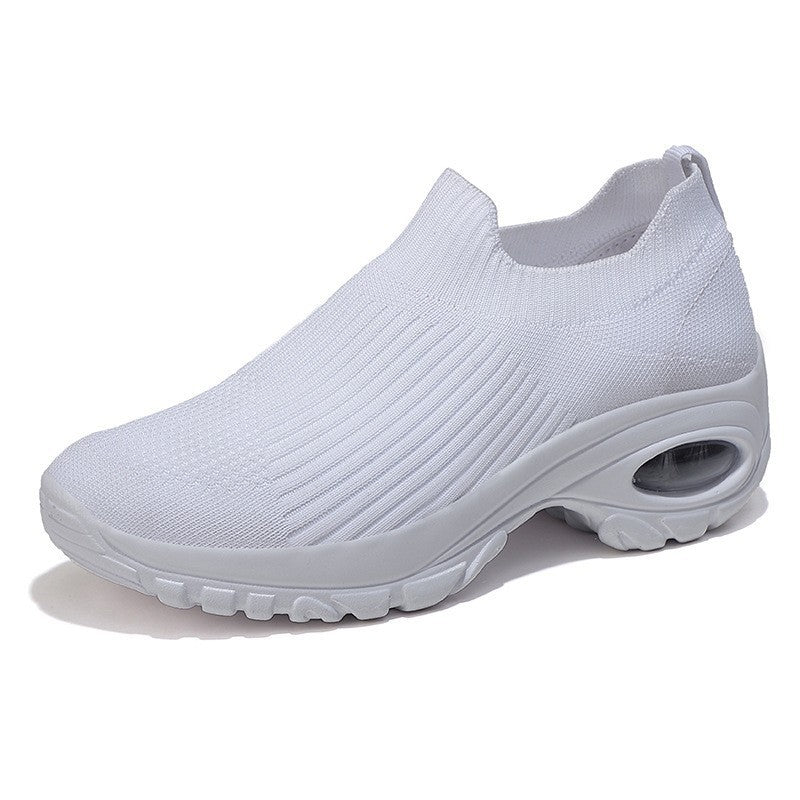 Damen Komfortable und luftdurchlässige Slip-On Sneakers EB
