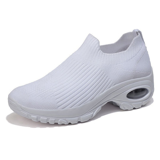 Damen Komfortable und luftdurchlässige Slip-On Sneakers EB