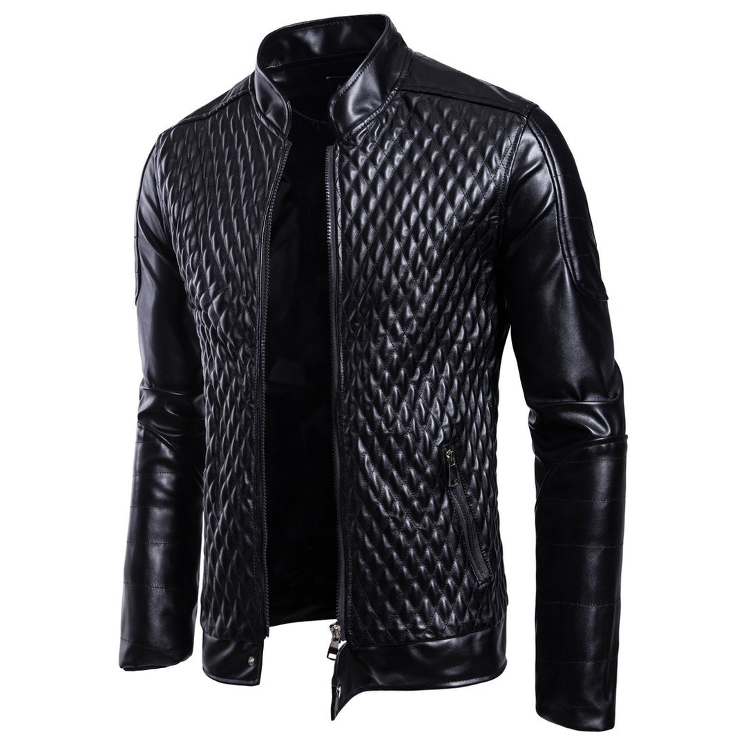 Herren stylische gesteppte jacke EB