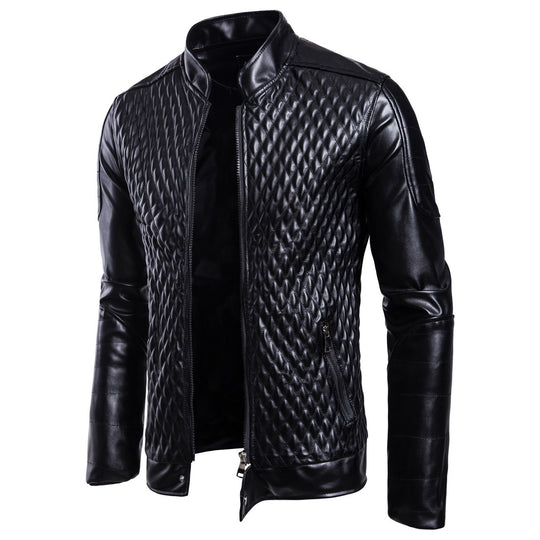 Herren stylische gesteppte jacke EB