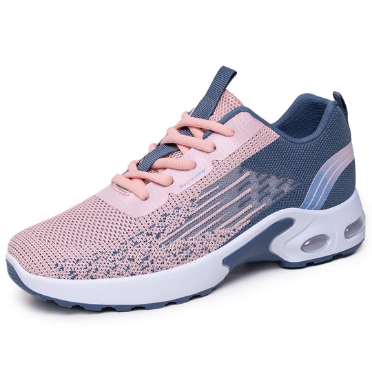 Damen Ultraleichte und atmungsaktive Laufsneaker mit stoßdämpfender Sohle EB