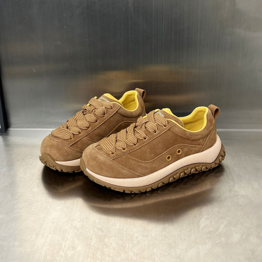 Damen Sportliche Freizeit-Sneaker mit rutschfester Sohle und atmungsaktiver Obermaterialstruktur EB