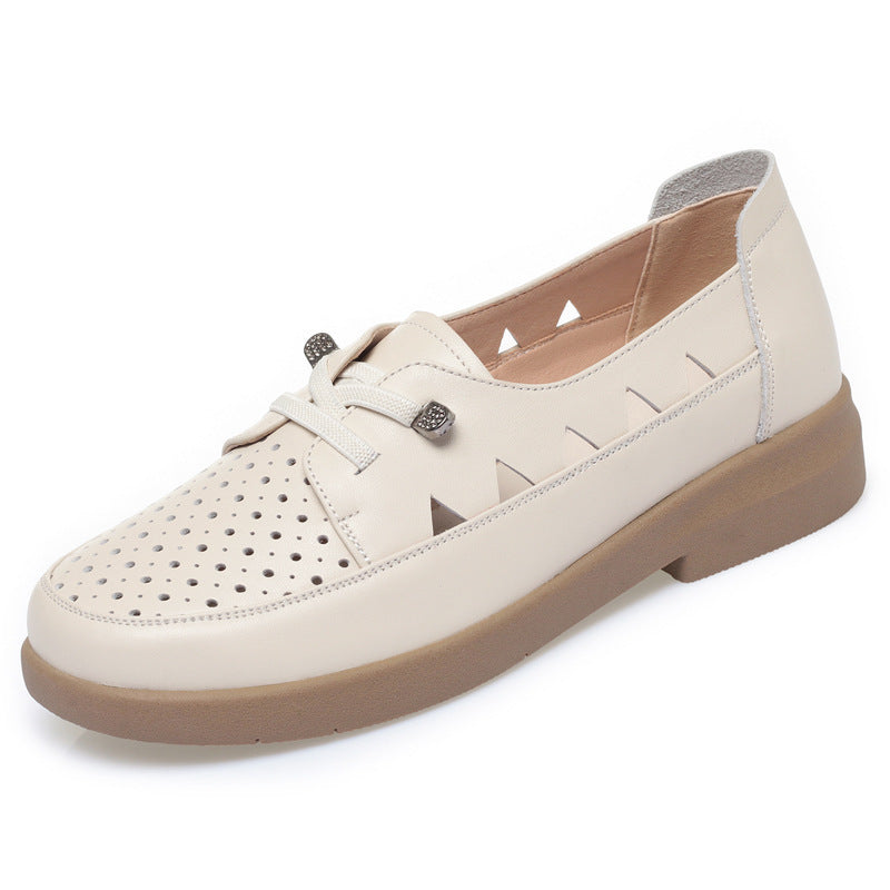 Damen modische Loafers mit atmungsaktivem Obermaterial und komfortabler Sohle EB