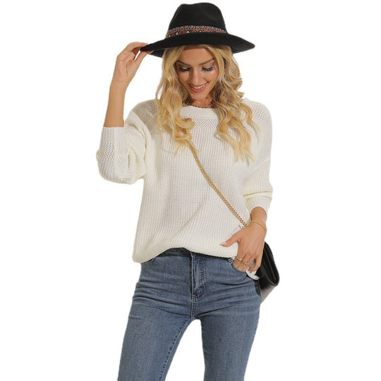 Damen Strickjacke mit tiefem V-Ausschnitt und dekorativer Knopfleiste EB