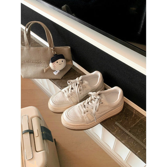 Damen Sportliche und modische Sneakers mit atmungsaktiver Oberfläche EB