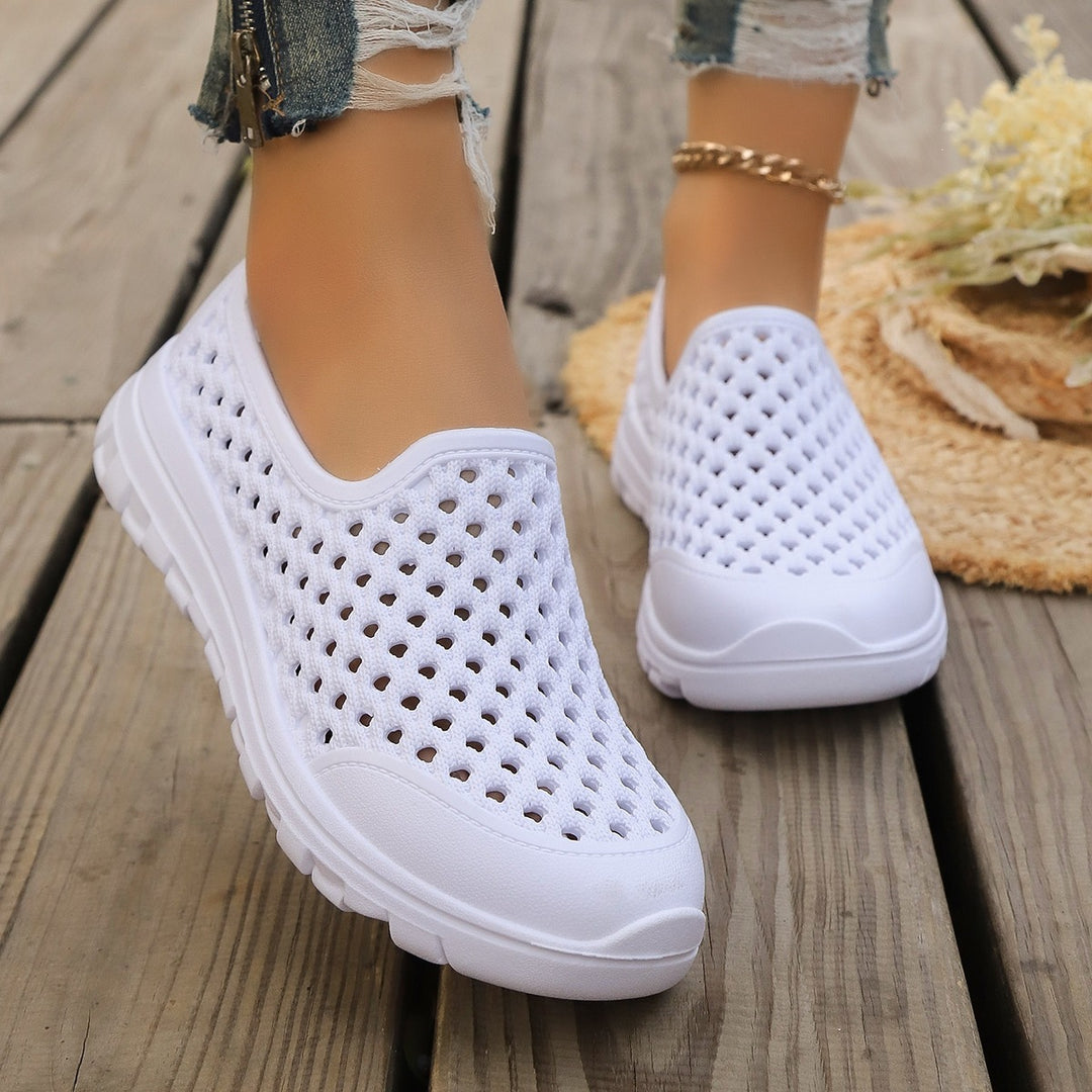Damen atmungsaktive Freizeit Sneakers EB