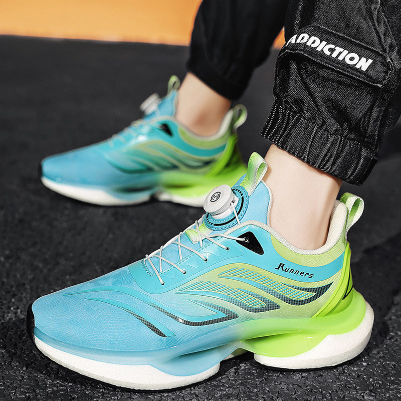 Herren nan innovativer Laufschuh mit Drehverschluss, nahtlosem Strickobermaterial und reaktiver Luftkammerdämpfung EB