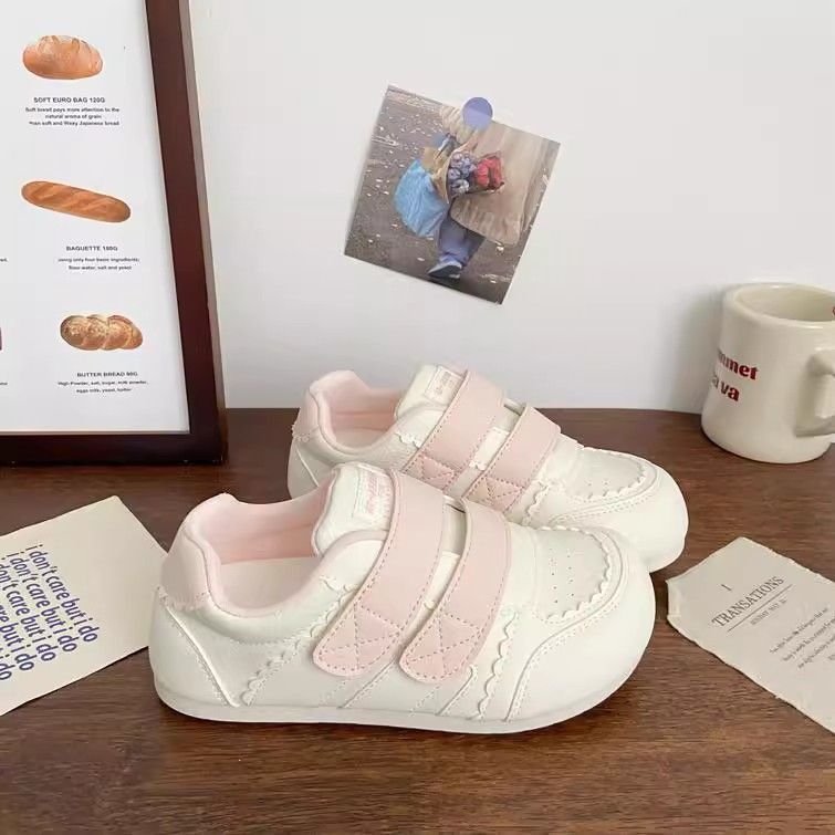 Damen Kinder Sneaker mit praktischem Klettverschluss EB