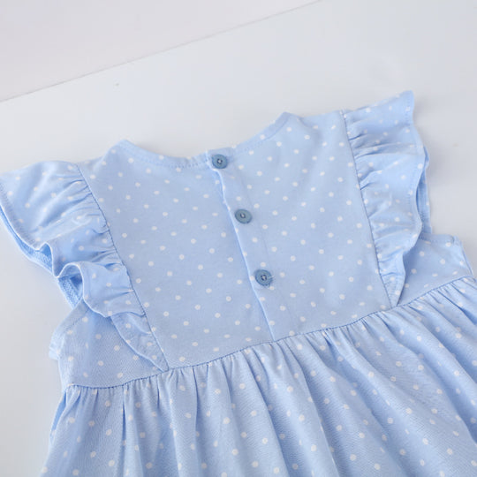 Mädchen Kleid mit niedlichen Feenapplikationen EB